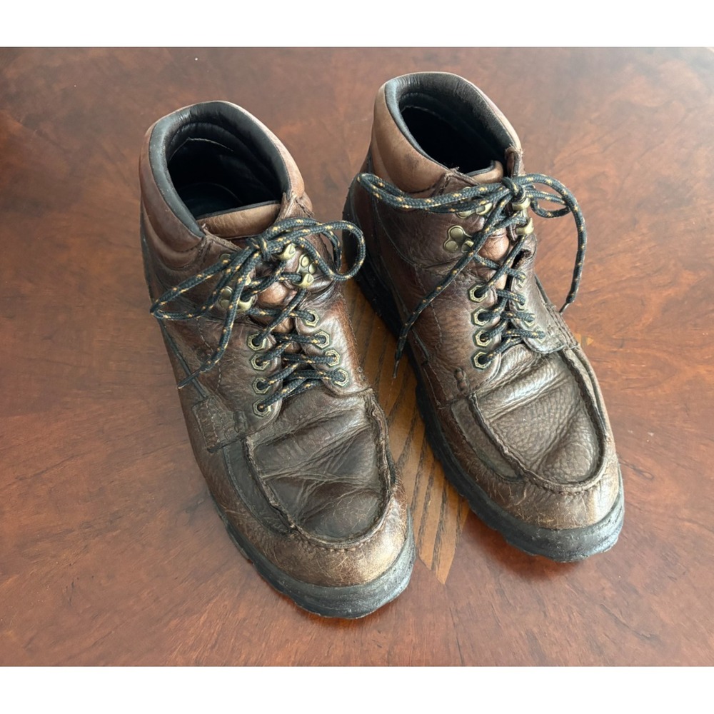 Dunham Ruggards Dryworks Boots 12 D Brown Retro Chukka 90s Y2K Utility Gorpcore
